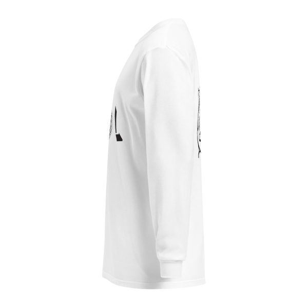 NEW - ROL Unisex White Long Sleeve Shirt w Fish on Back - Image 3