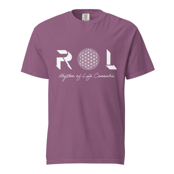 NEW - ROL Unisex Purple T-Shirt w Fish on Back