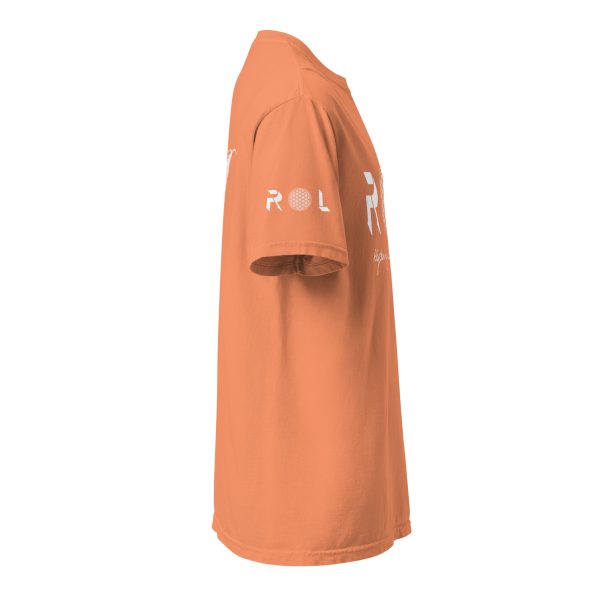NEW - ROL Unisex Orange T-Shirt w Feather on Back - Image 3