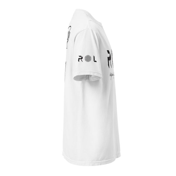 NEW - ROL Unisex White T-Shirt w Fish on Back - Image 3